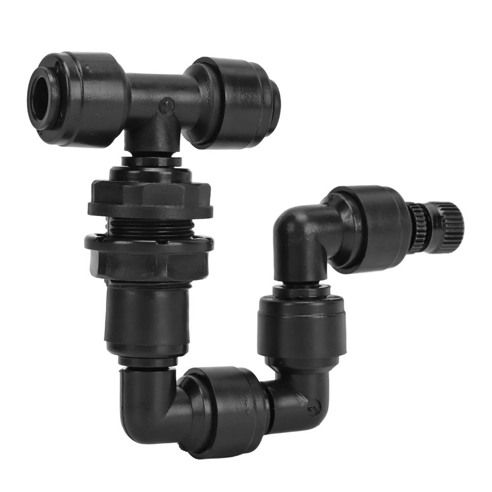 Misting Nozzle Reptile - PP Reptile Fogger Hitam 360 °